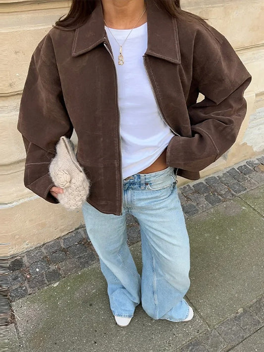 Sophie - Wildleder Jacke